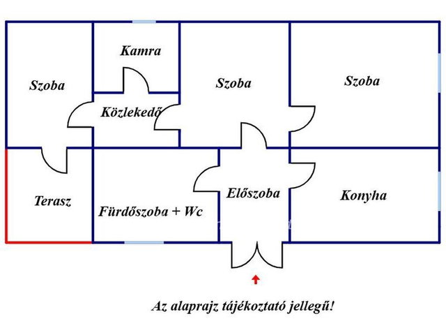 Eladó családi ház, Kunszentmártonban 15.5 M Ft, 2+1 szobás