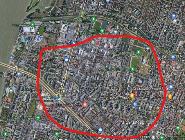 Eladó telek, Budapesten, XIII. kerületben 800 M Ft