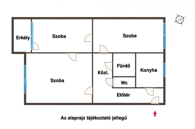 Eladó panellakás, Budapesten, XIII. kerületben, Béke téren