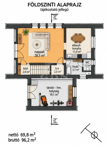 Eladó családi ház, Gárdonyban 175 M Ft, 4 szobás