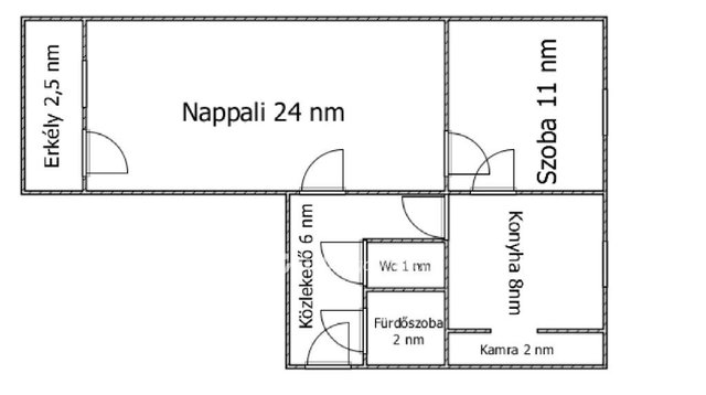 Eladó téglalakás, Mezőkovácsházán 18 M Ft, 1+1 szobás