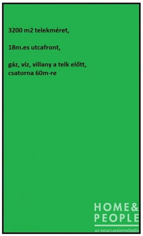 Eladó telek, Tiszaszigeten 7.9 M Ft / költözzbe.hu