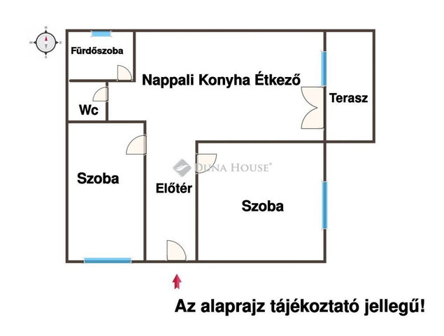 Eladó téglalakás, Hódmezővásárhelyen 56 M Ft, 3 szobás