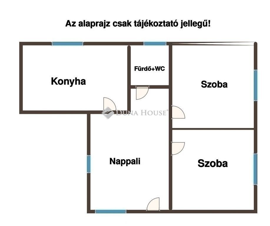3 hálószoba · 65 m² · 36.900.000 Ft