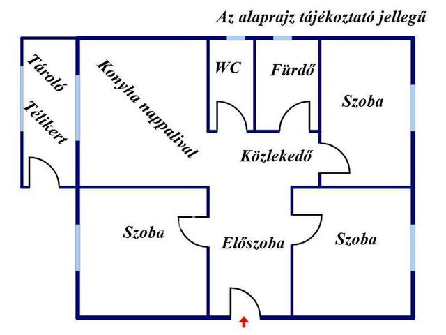 Eladó családi ház, Demecseren 28.5 M Ft, 3 szobás