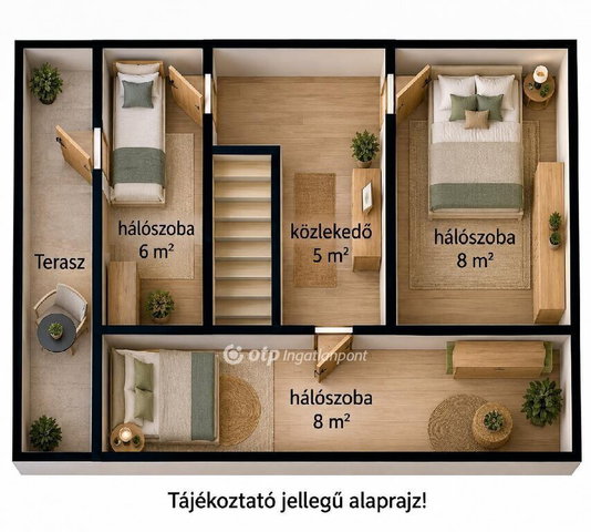 Eladó sorház, Szigethalmon 77.5 M Ft, 1+3 szobás