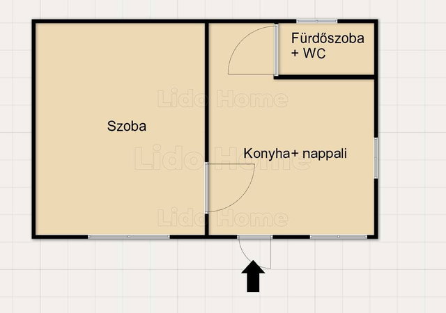 Eladó családi ház, Balatonkenesén 34 M Ft, 2 szobás