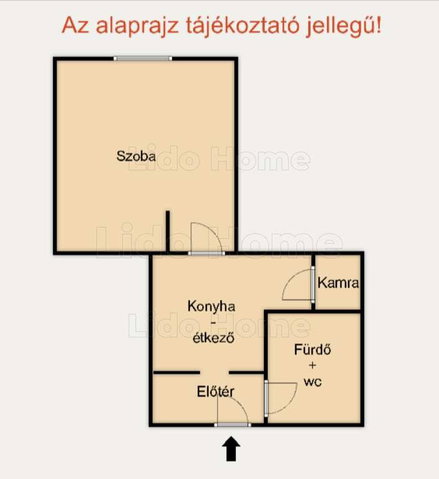 Eladó téglalakás, Balatonfűzfőn 44 M Ft, 1 szobás