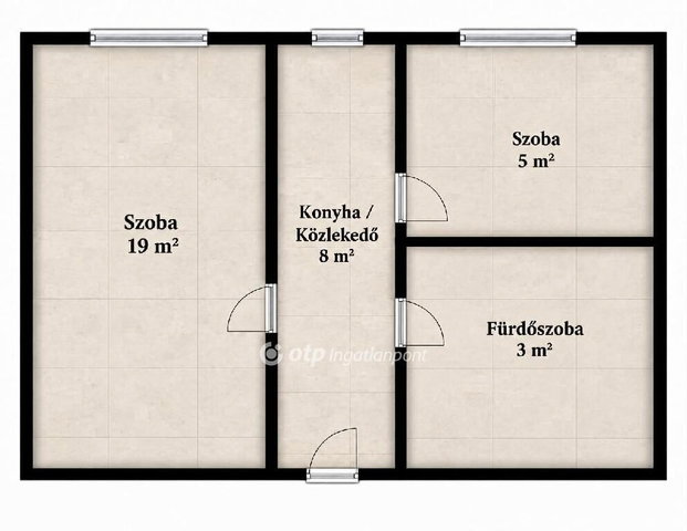 Eladó panellakás, Debrecenben 44.9 M Ft, 2 szobás