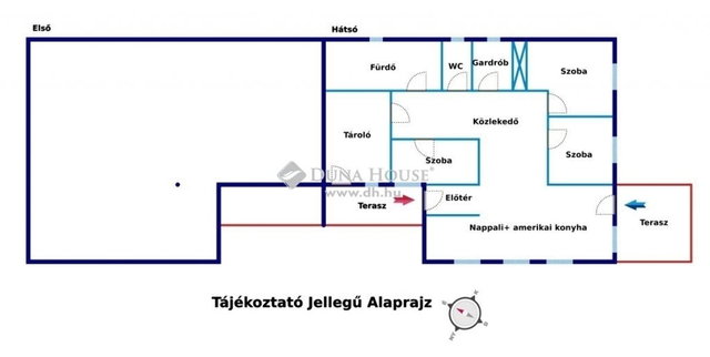 Eladó ikerház, Dabason 89.9 M Ft, 4 szobás / költözzbe.hu