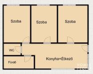 Eladó téglalakás, Hódmezővásárhelyen 85 M Ft, 3 szobás