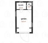 Eladó garázs, Miskolcon 11 M Ft / költözzbe.hu