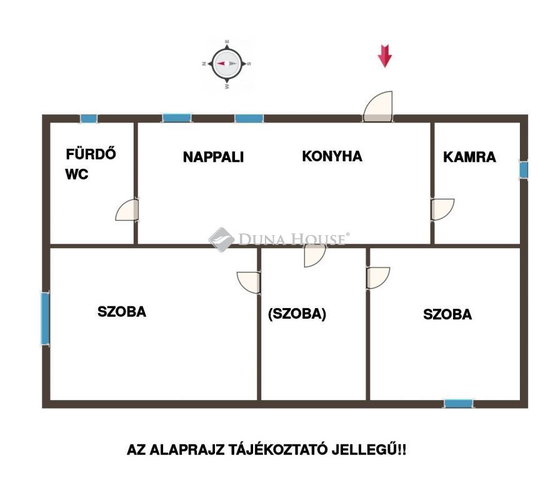 Eladó családi ház, Vajtán 15 M Ft, 4 szobás