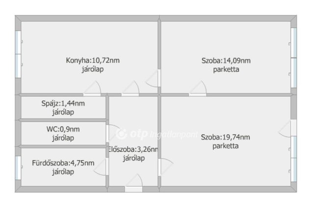Eladó téglalakás, Szekszárdon 38 M Ft, 2 szobás