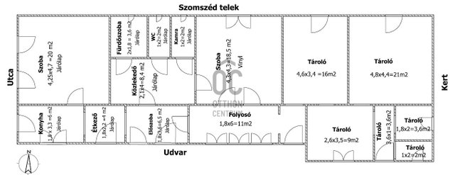 Eladó családi ház, Pitvaroson 11.9 M Ft, 2 szobás