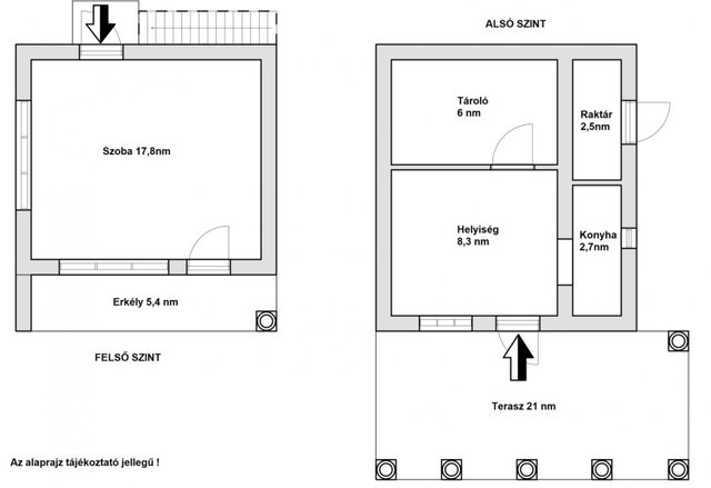 Eladó családi ház, Zalaegerszegen 16.5 M Ft, 2 szobás