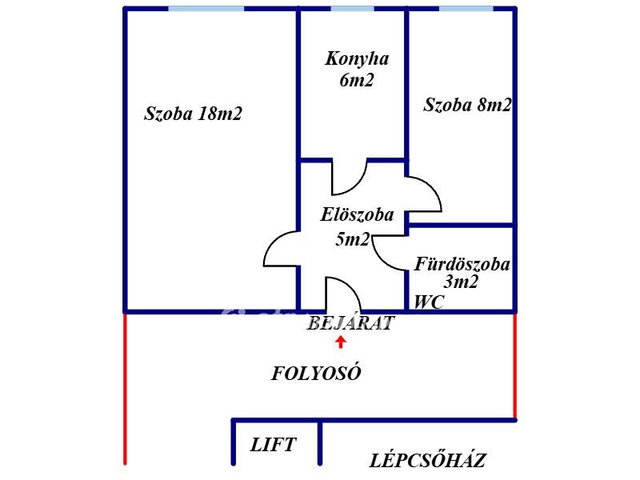Eladó panellakás, Kaposváron 31.9 M Ft, 1+1 szobás