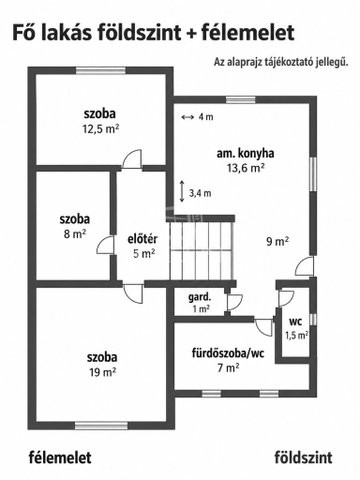 Eladó családi ház, Sóskúton 108.9 M Ft, 4+1 szobás