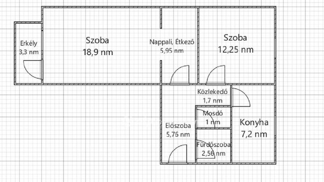 Eladó panellakás, Ajkán 34.9 M Ft, 2 szobás