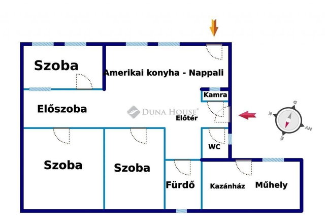 Eladó családi ház, Kiskunfélegyházán 34 M Ft, 3 szobás