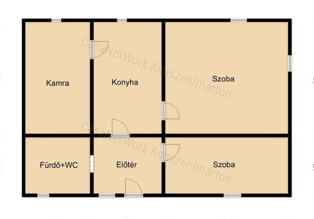 Eladó családi ház, Kunszentmártonban 9.2 M Ft, 2 szobás
