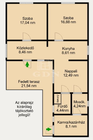 Eladó családi ház, Turán 42 M Ft, 2 szobás