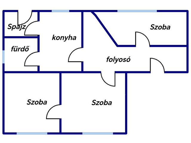Eladó családi ház, Egerben 85.9 M Ft, 3 szobás