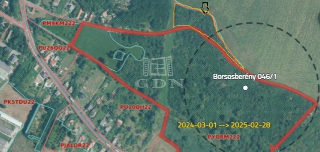 Eladó mezogazdasagi ingatlan, Borsosberényben 2.99 M Ft