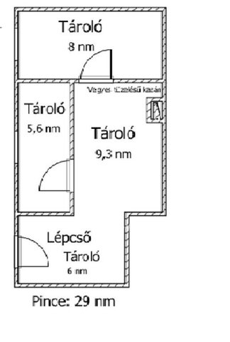 Eladó családi ház, Somlóvásárhelyen 36.9 M Ft, 3 szobás