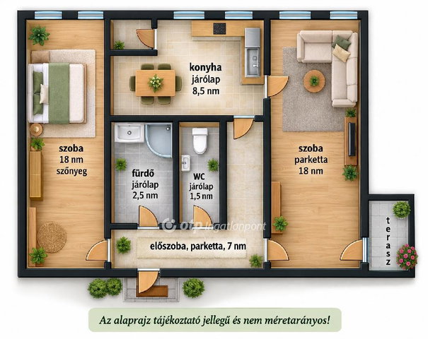 Eladó panellakás, Balassagyarmaton 32.5 M Ft, 2 szobás