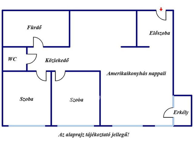 Kiadó téglalakás, albérlet, Szegeden 370 E Ft / hó, 3 szobás