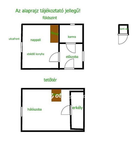 Eladó családi ház, Püspökladányban 4.9 M Ft, 1+1 szobás