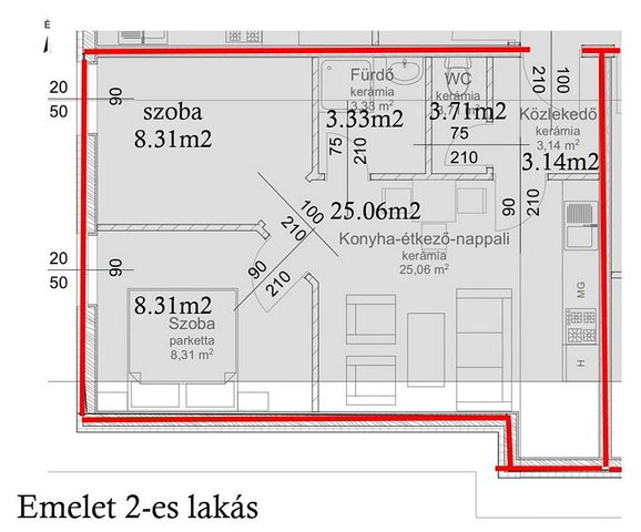 Eladó téglalakás, Rácalmáson 52 M Ft, 3 szobás