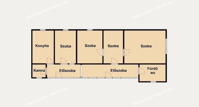 Eladó családi ház, Nagykörűn 18.5 M Ft, 4 szobás
