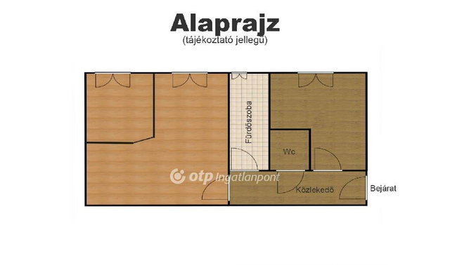 Eladó téglalakás, Győrött 64.9 M Ft, 1+2 szobás
