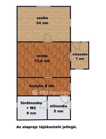Eladó családi ház, Rákóczifalván 20 M Ft, 2 szobás