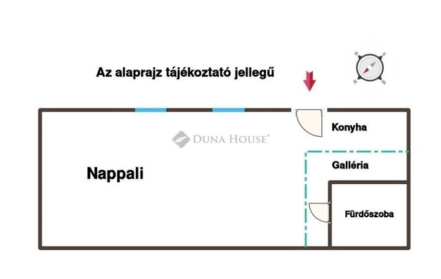 Eladó téglalakás, Budapesten, V. kerületben 97 M Ft, 1 szobás