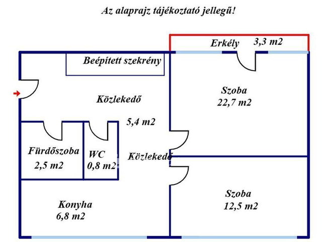 Eladó panellakás, Kecskeméten 40.99 M Ft, 2 szobás