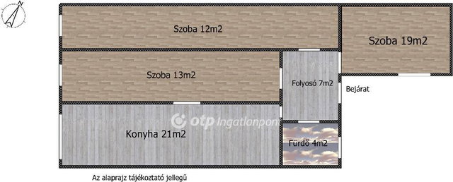 Eladó családi ház, Dunaszentbenedeken 45.5 M Ft, 3 szobás