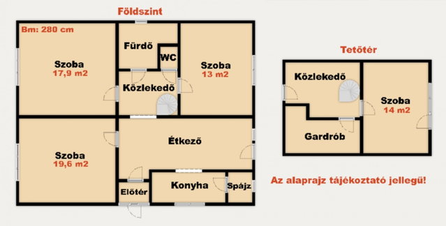 Eladó családi ház, Kiskunhalason 39 M Ft, 4 szobás