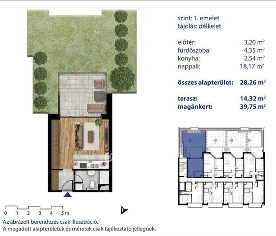 Eladó téglalakás, Budapesten, VIII. kerületben 79 M Ft, 1 szobás