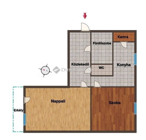 Eladó panellakás, Szegeden 41.99 M Ft, 2 szobás