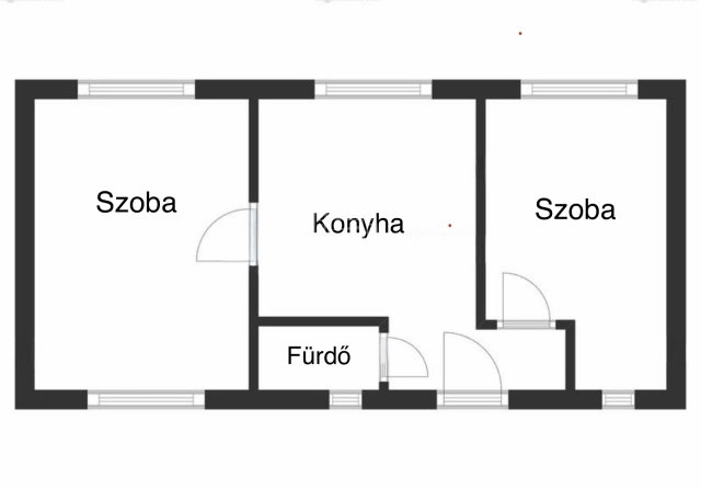Eladó családi ház, Dorogházán 25 M Ft, 2 szobás