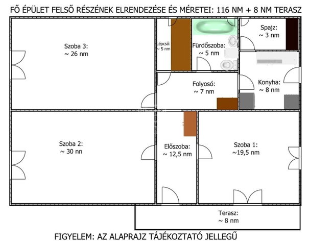 Eladó családi ház, Debrecenben 199.9 M Ft, 9 szobás