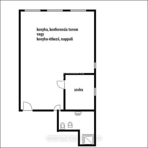 Kiadó téglalakás, albérlet, Kaposváron 195 E Ft / hó