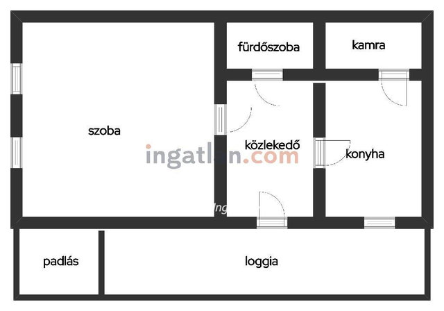 Eladó téglalakás, Túrkevén 8.9 M Ft, 1 szobás