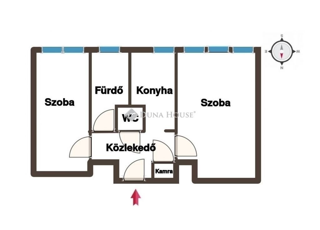 2 bed · 49m² · 58.990.000 ft