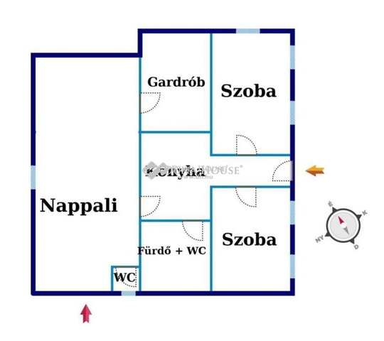 Eladó családi ház, Kiskunfélegyházán 44.5 M Ft, 4 szobás