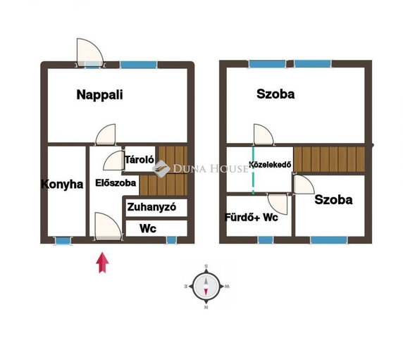 Eladó sorház, Szombathelyen 72 M Ft, 3 szobás