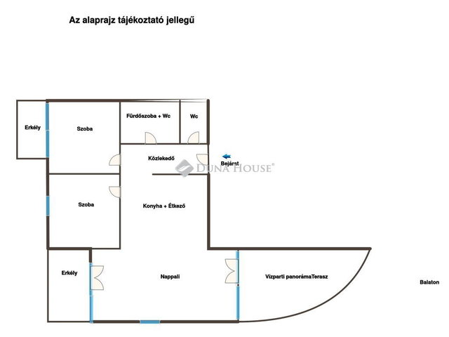 Eladó téglalakás, Siófokon, Beszédes József sétányon 178 M Ft
